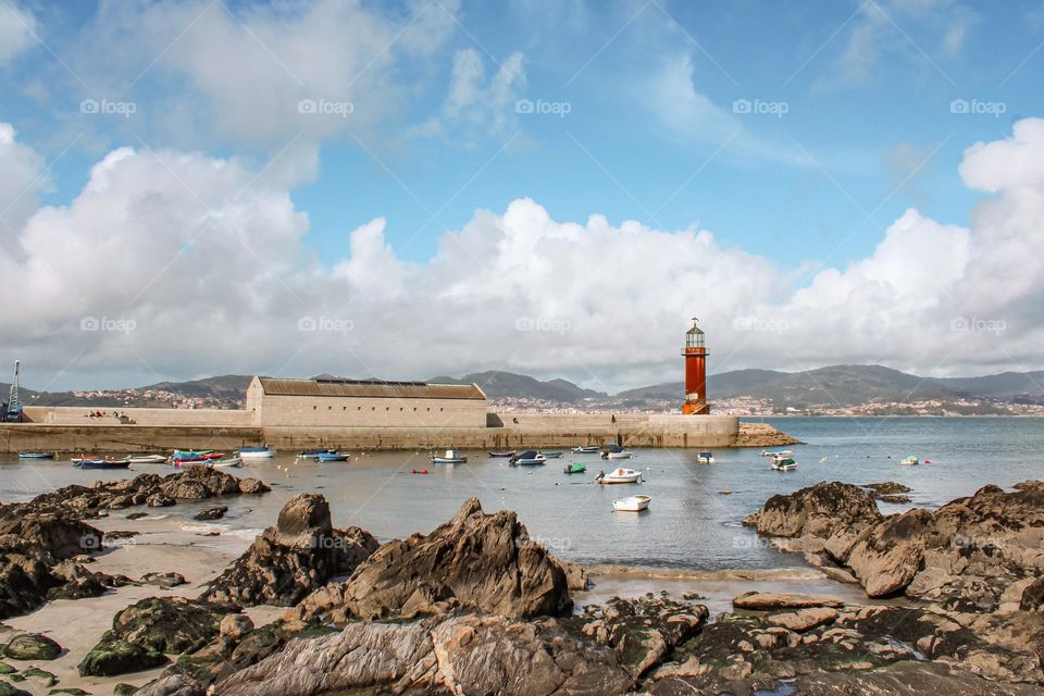 red lighthouse