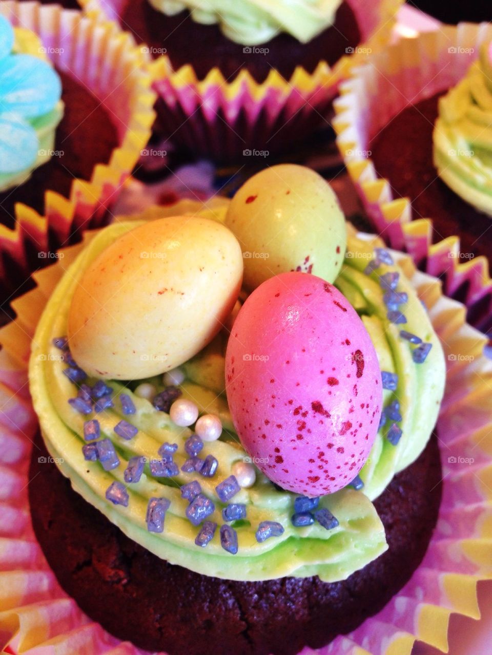 Easter cupcakes