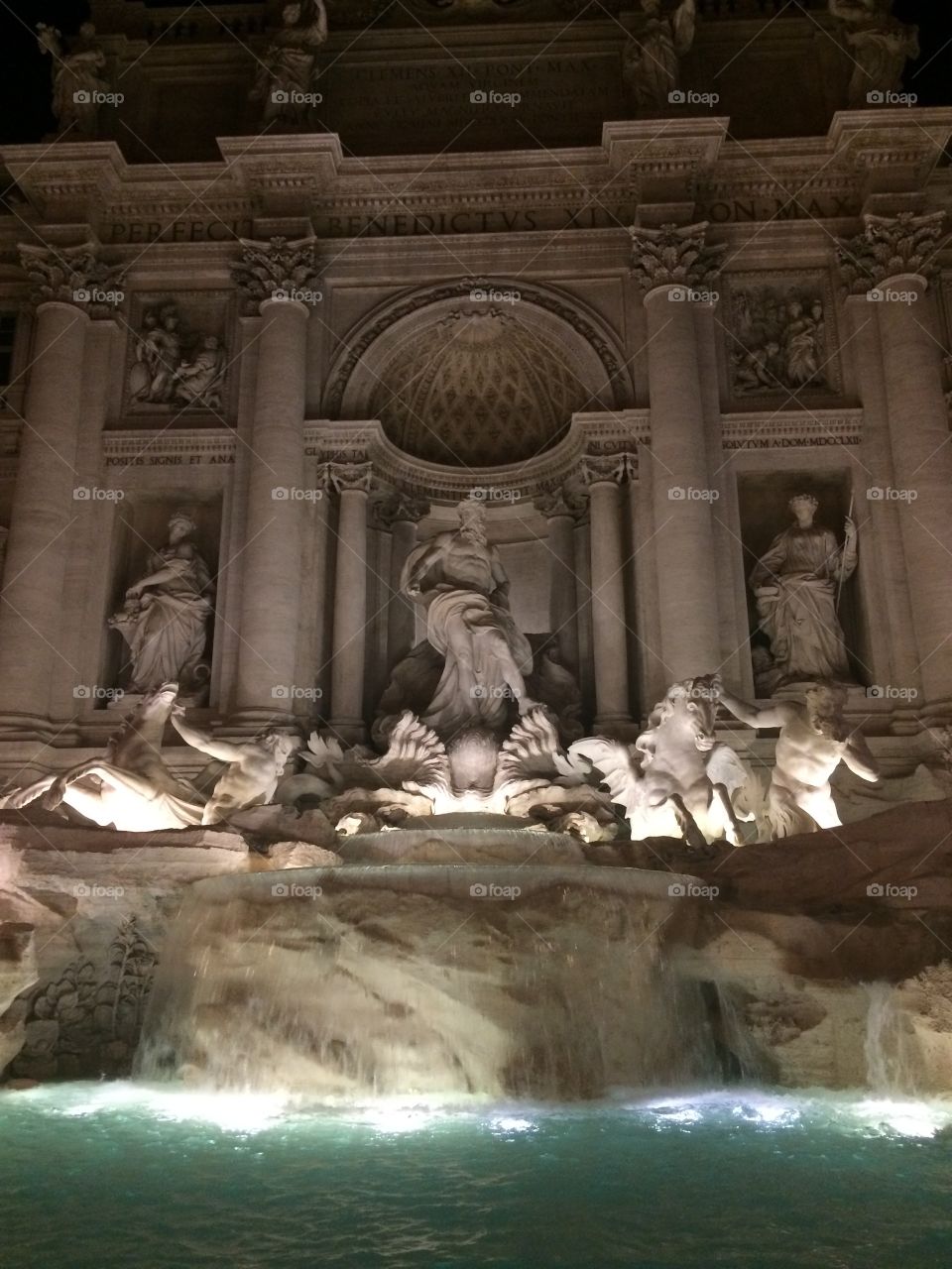 Trevi fountain Italy 