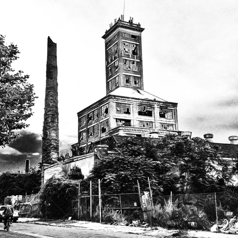 Bridgeport, CT. Abandoned factory 