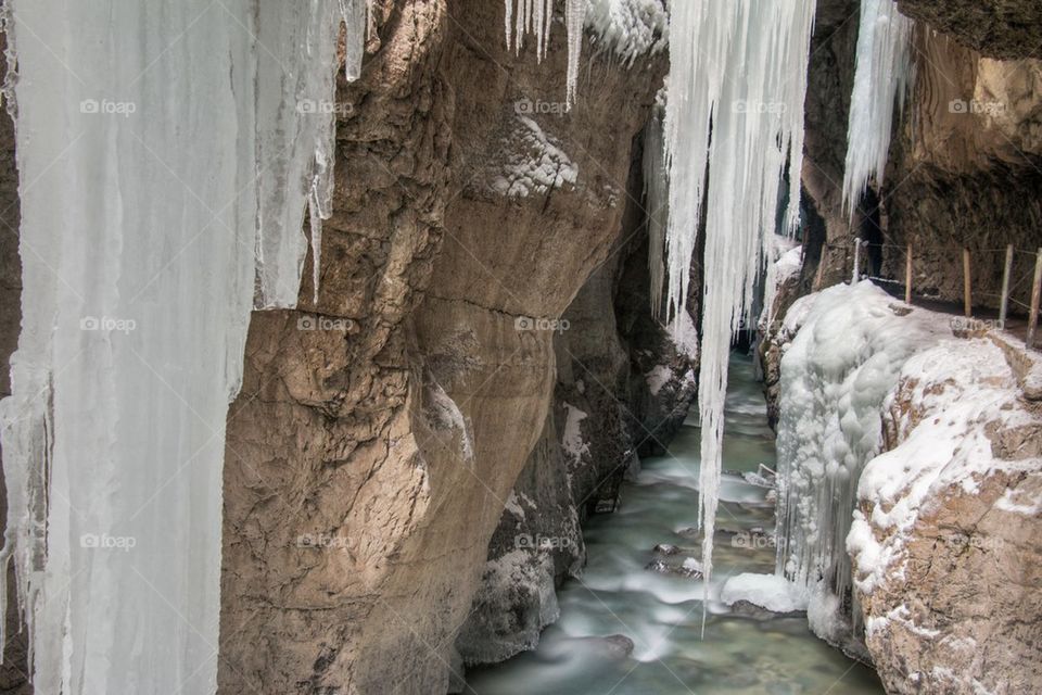 Winter long exposure 