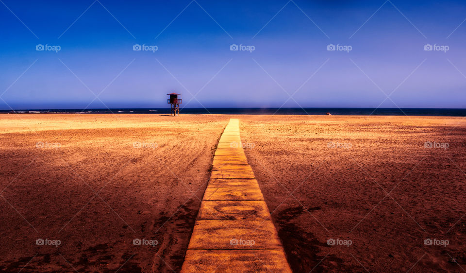 Pathway to Atlantic ocean