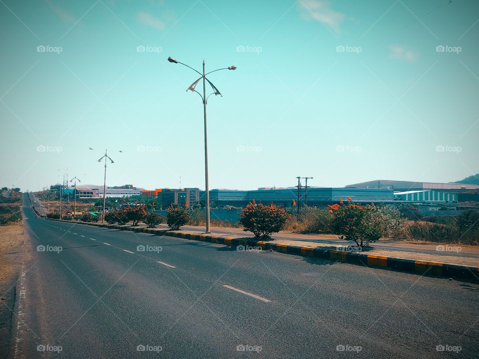 CHAKAN MIDC industrial area campus Awesome view