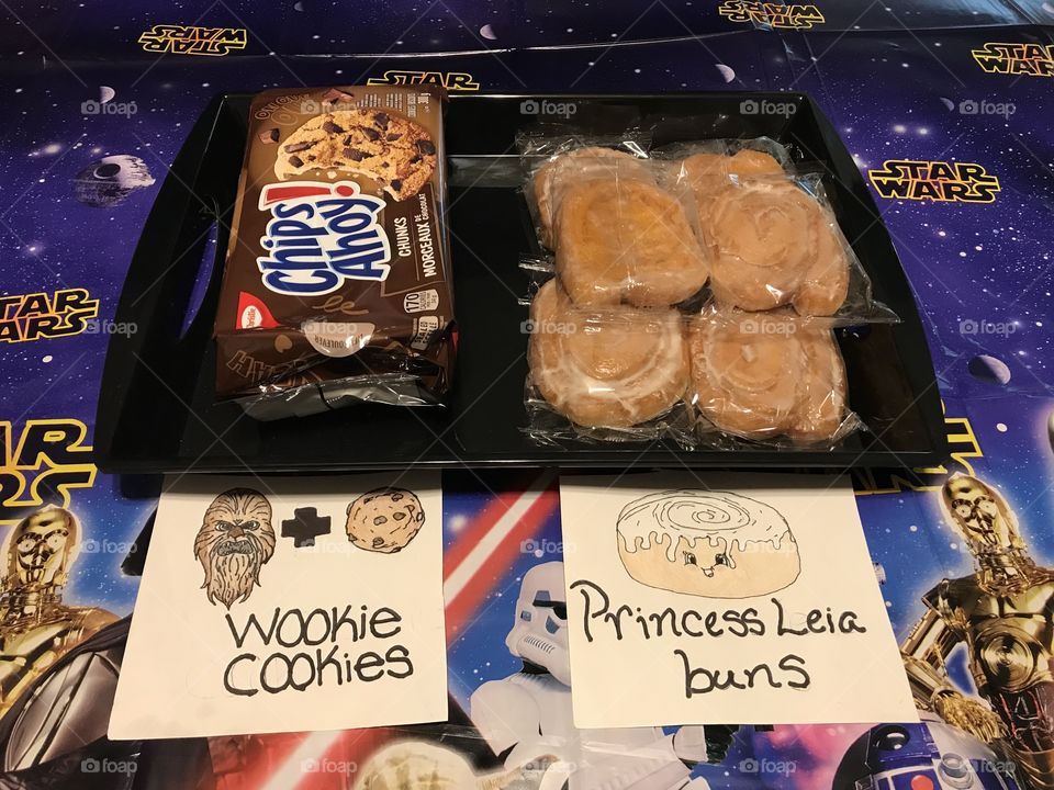 Star Wars snacks 