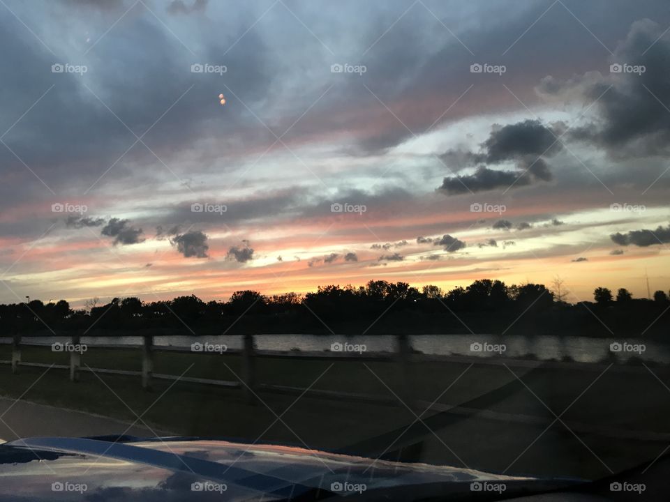 Driving Into The Sunset 
