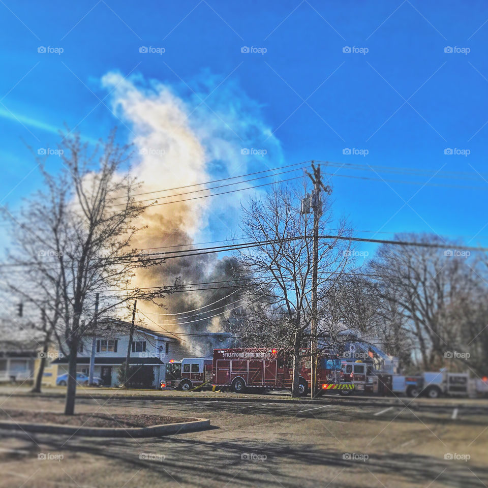 Local strip club burns down...