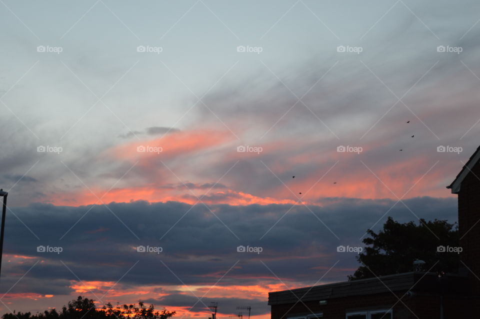 Storm clouds