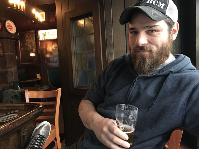 Drinking buddy. 