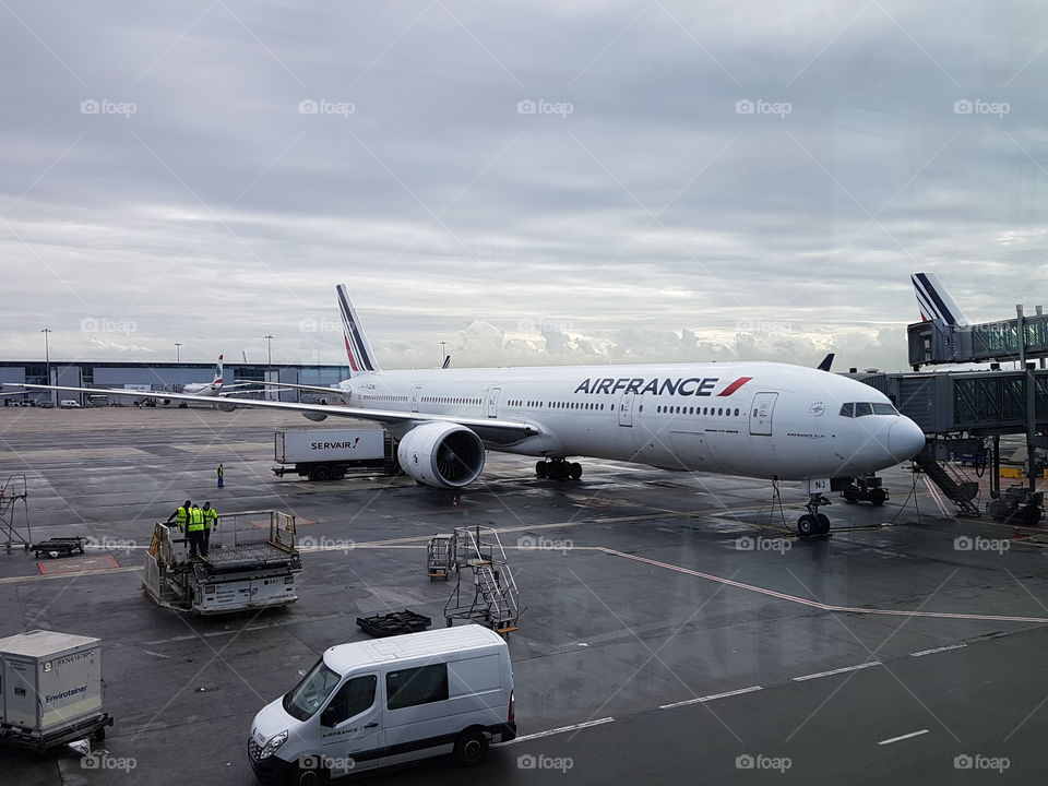 air France plane avion sky