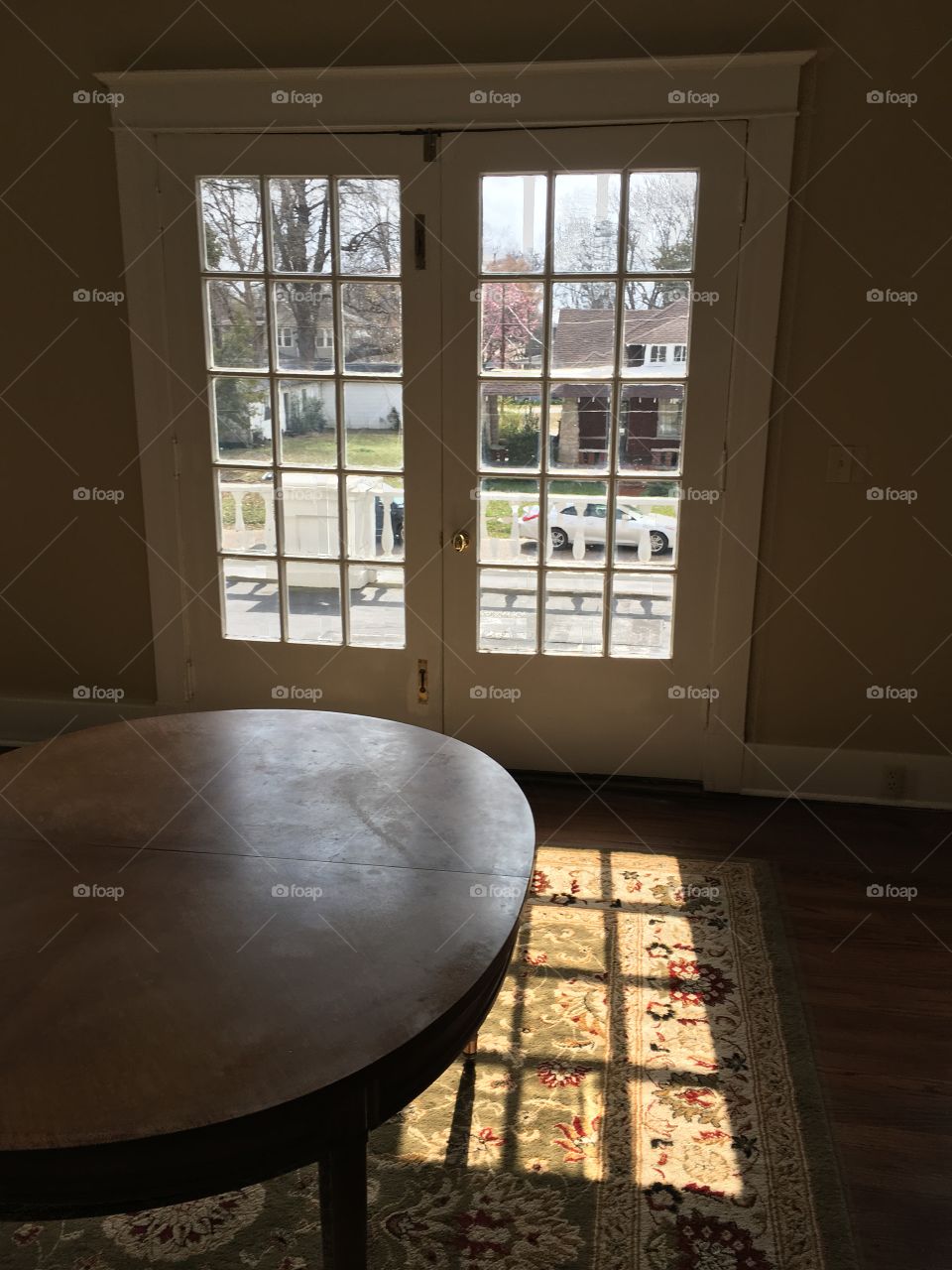 Eat breakfast to this view and the warmth from the sun