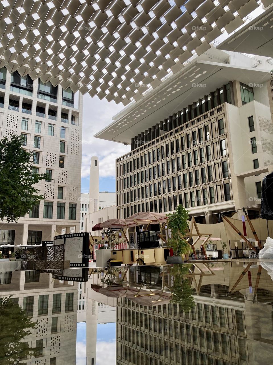 The beauty of architecture in Msheireb Qatar 🇶🇦