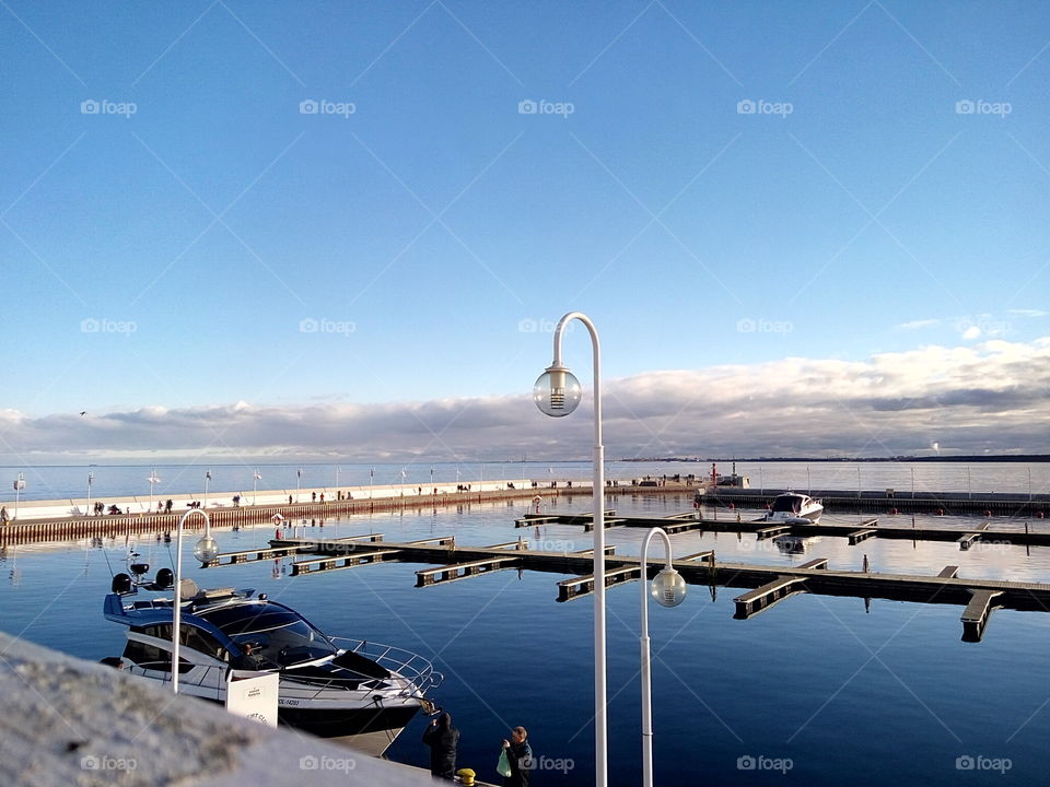 Sea view in Sopot Poland 