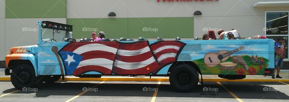 Puerto Rican Travel Bus
