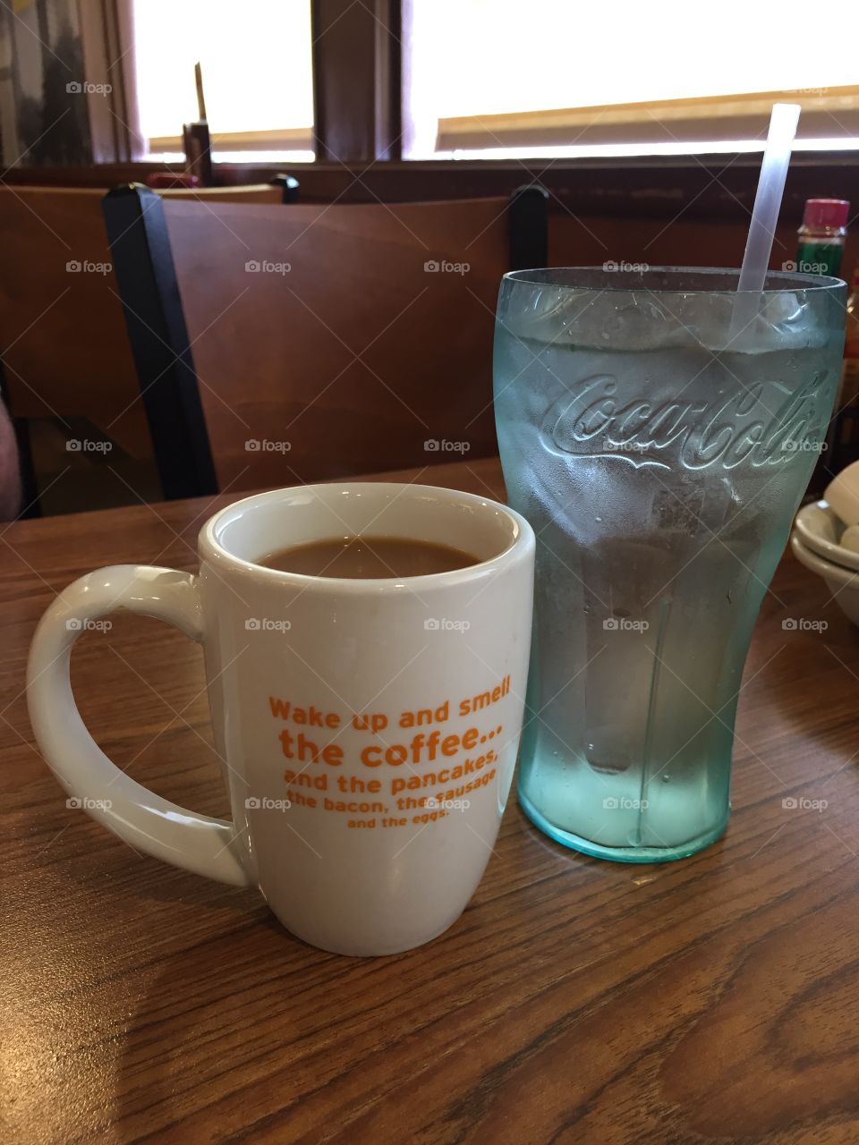 Denny’s diner coffee