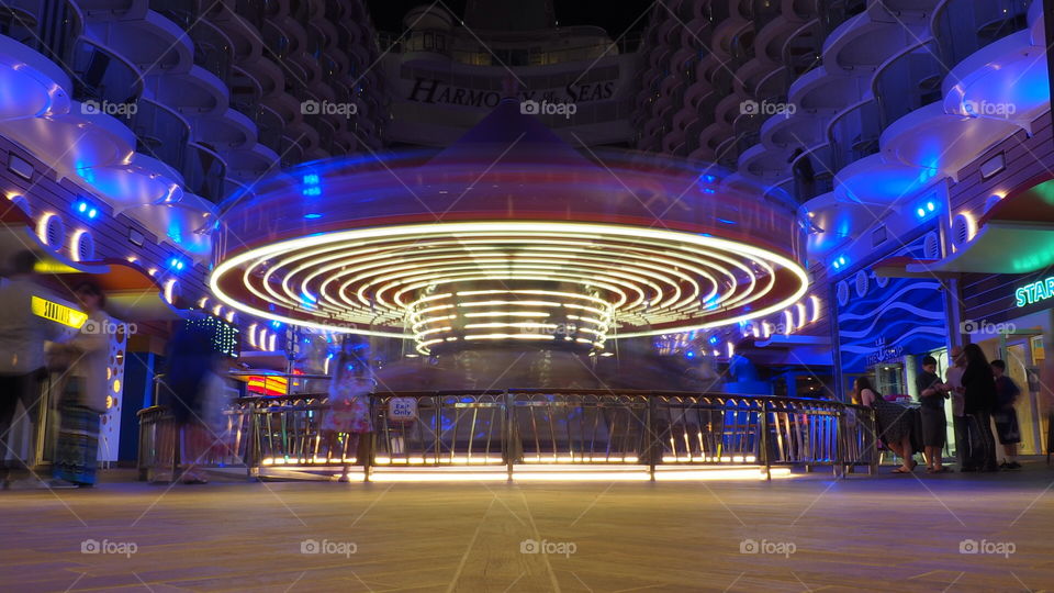 Merry go round carousel 