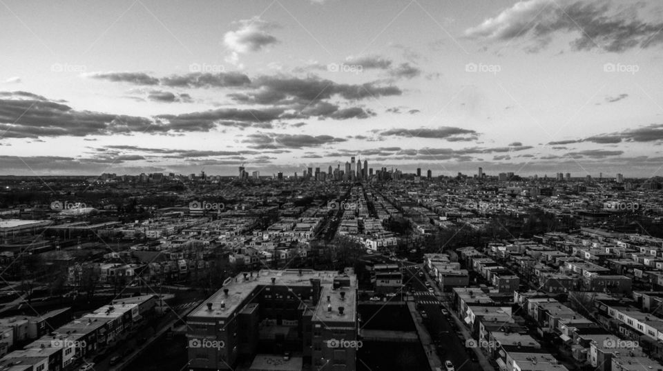 Philadelphia city skyline