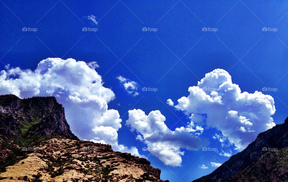 nature clouds mountains by dustinrogers