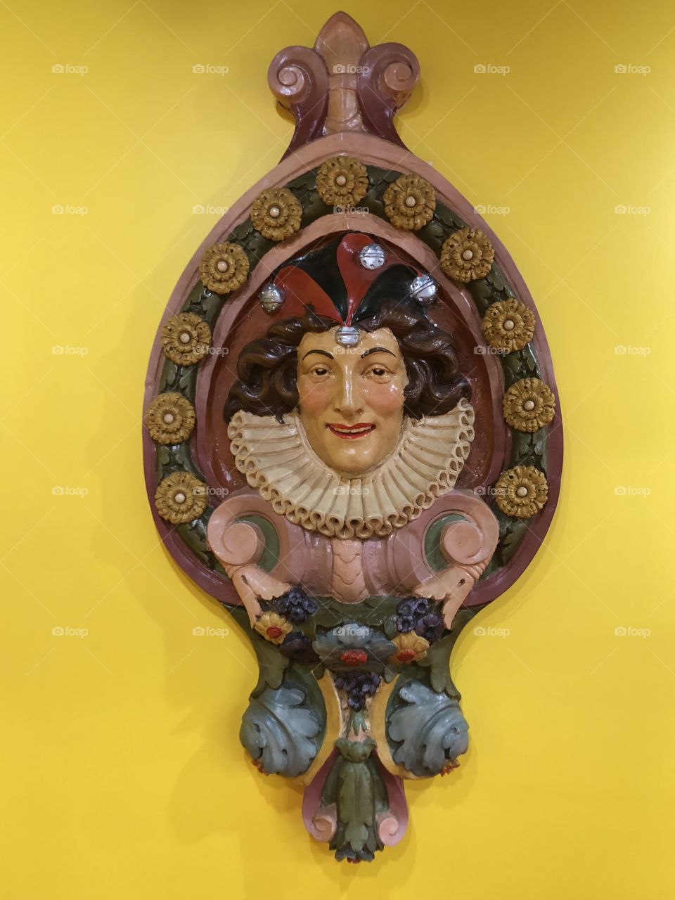 Old circus decoration in museum