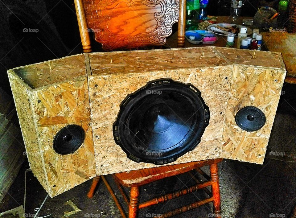 Speakerbox Under Construction