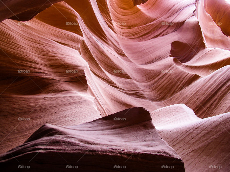 Wave-like sandstone 