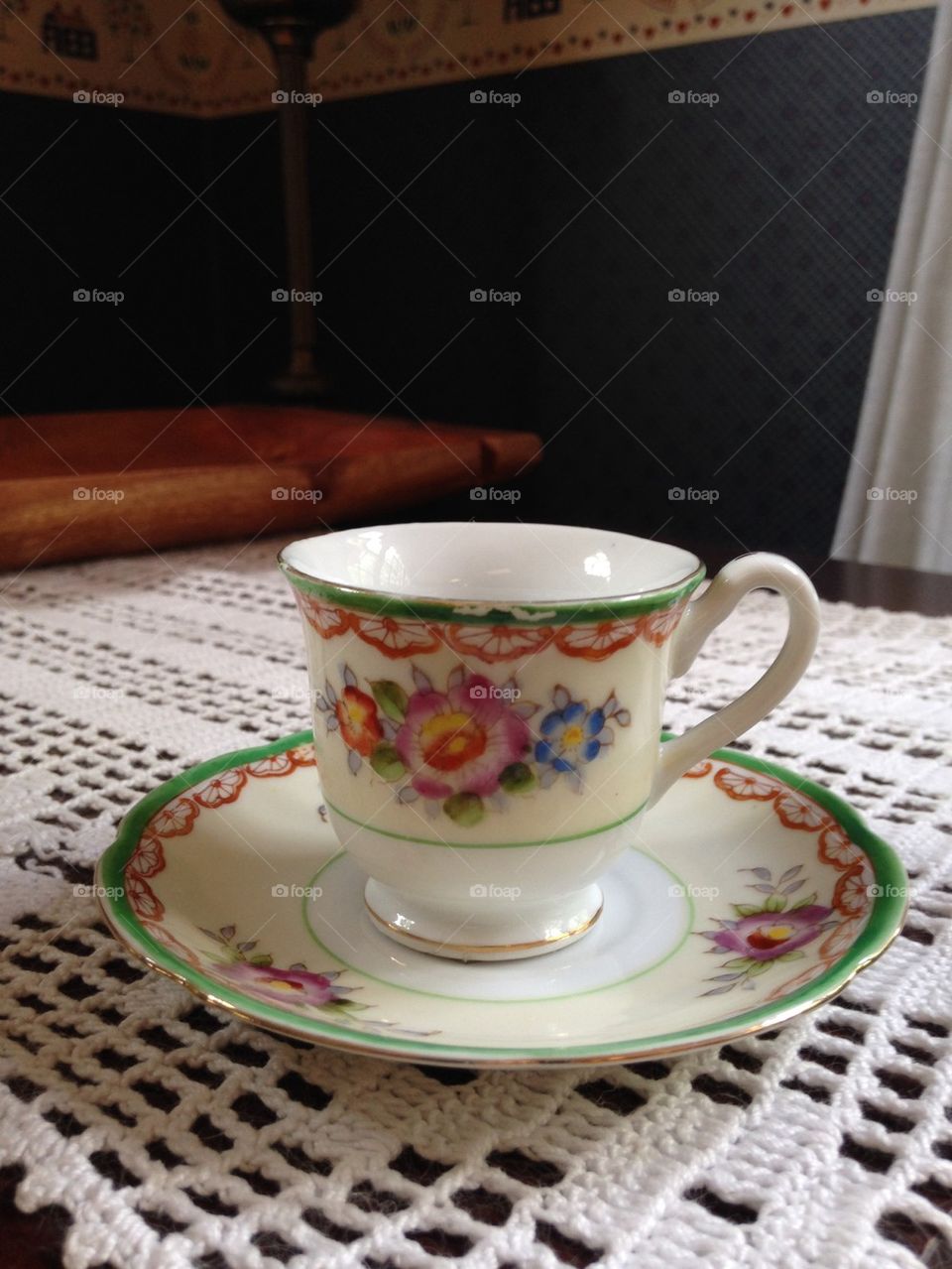 Antique Tea cup and saucer