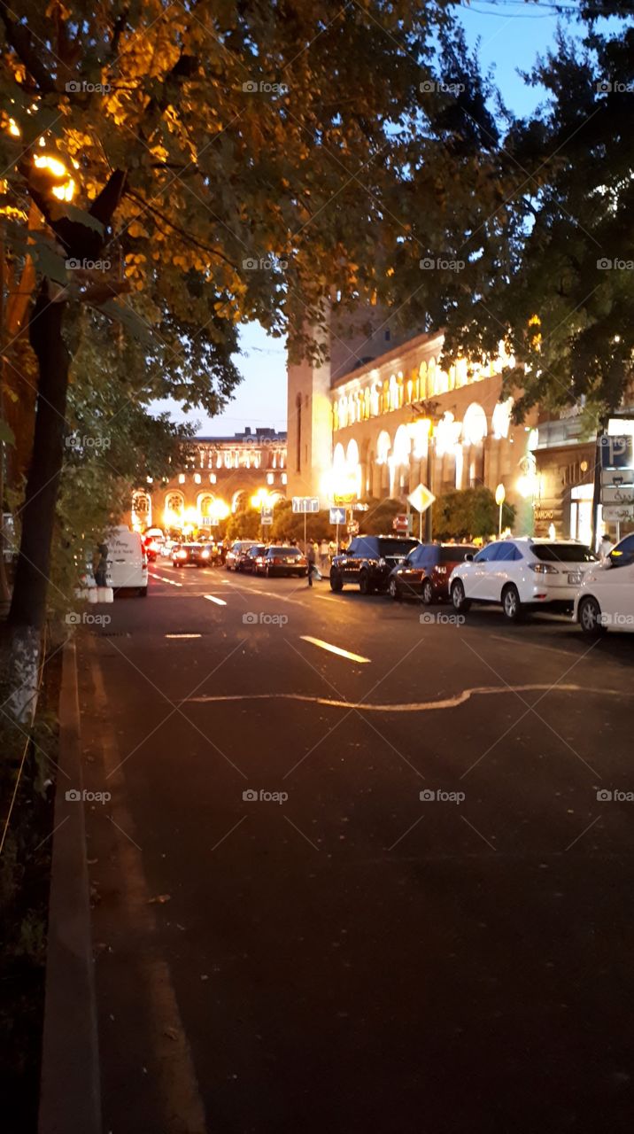 Armenia  _street in Yerevan