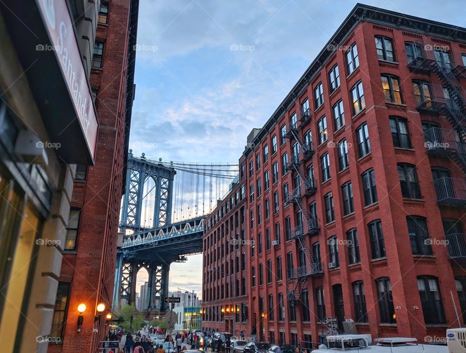 DUMBO bridge .. New York..