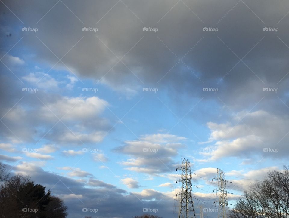 Storm clouds