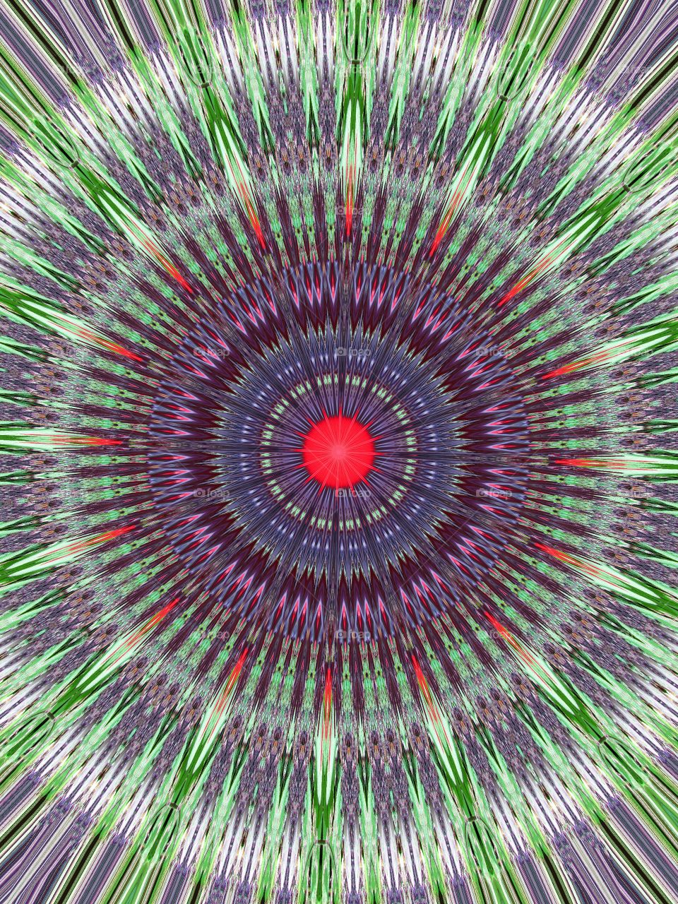 multi-colored digital art