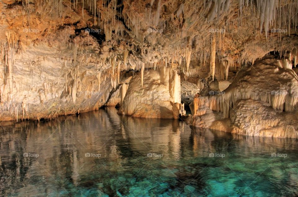 View of crystal cave