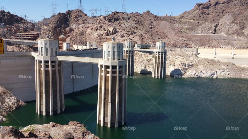 Hoover Dam Lake Mead Water