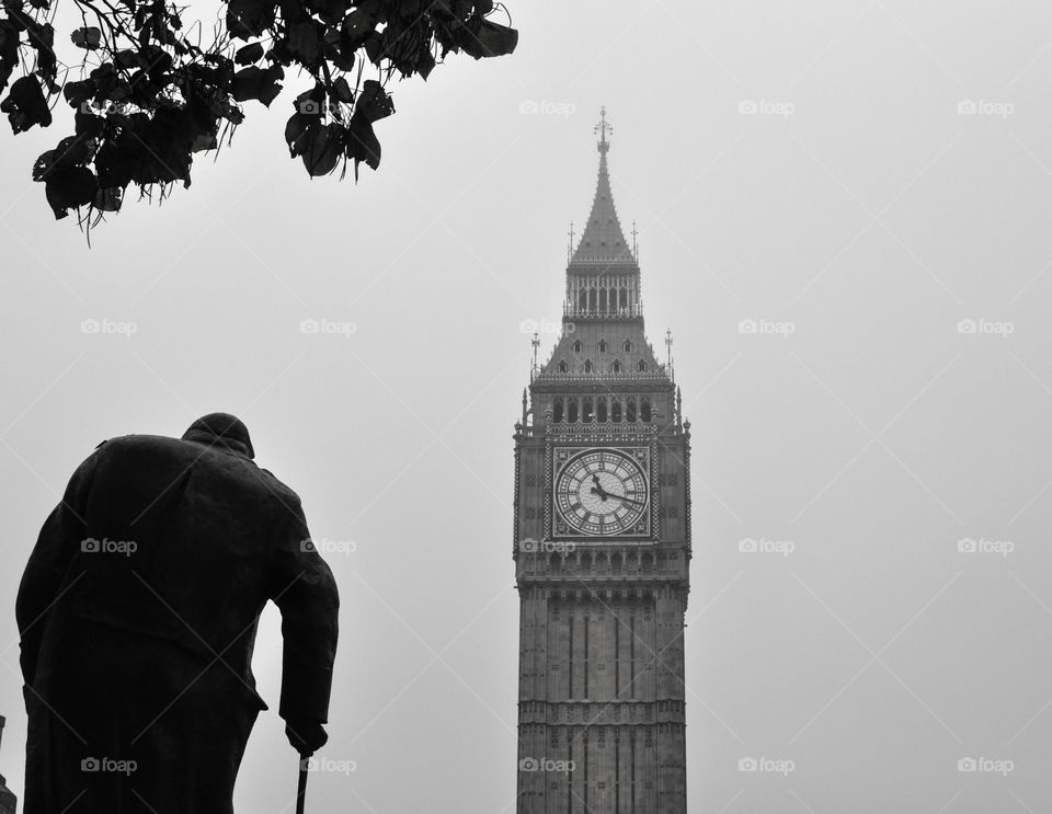 Winston Churchill and Big Ben