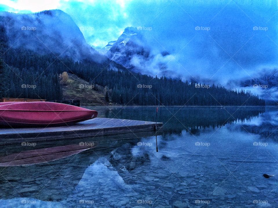 No Person, Water, Lake, Snow, River