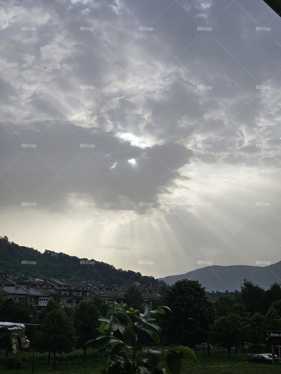 the sky as a painting canvas