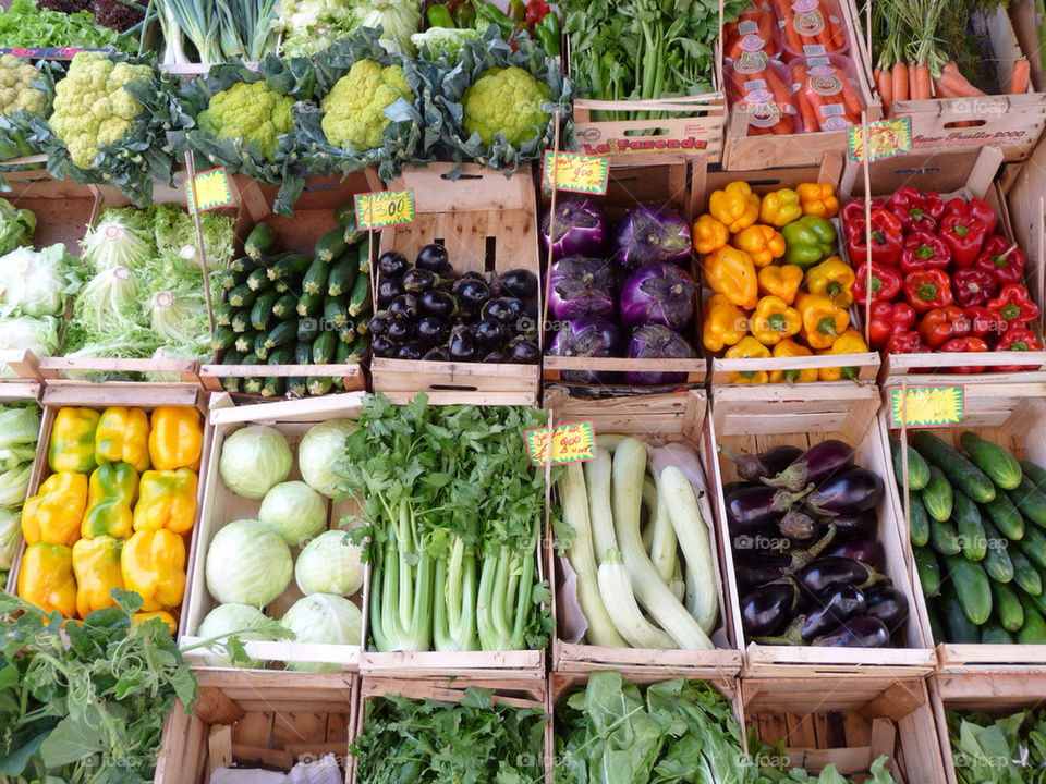 vegetables produce market by markworld