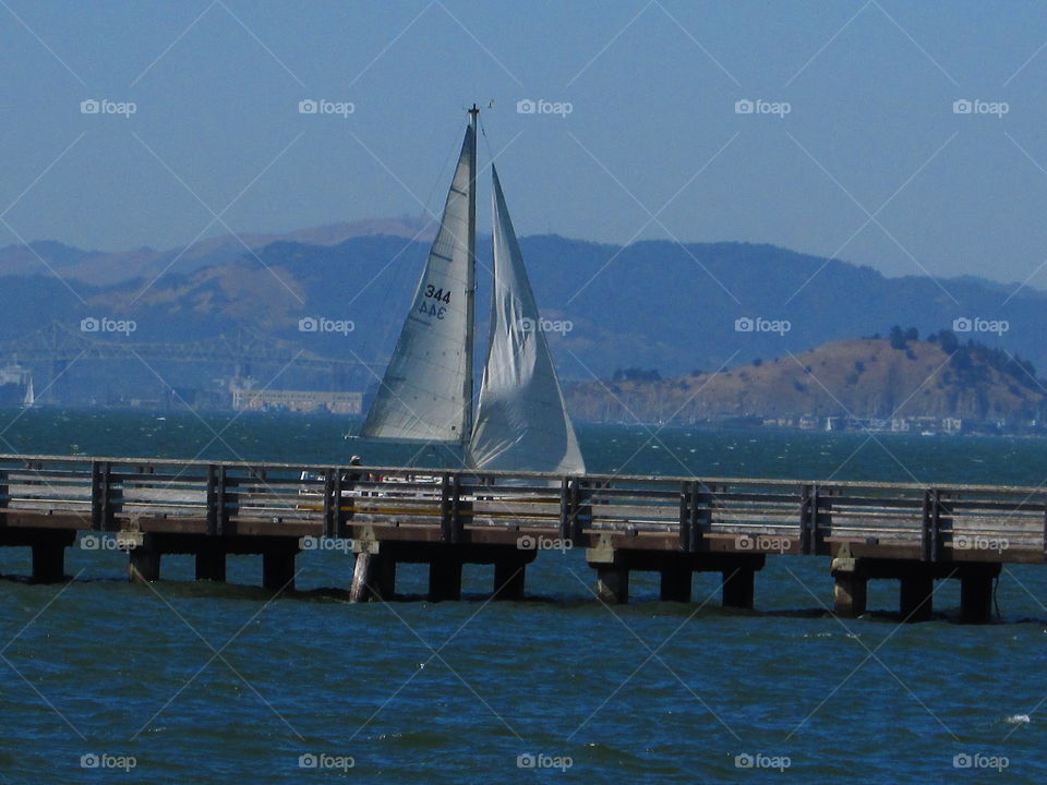 Water, Bridge, No Person, Transportation System, Travel