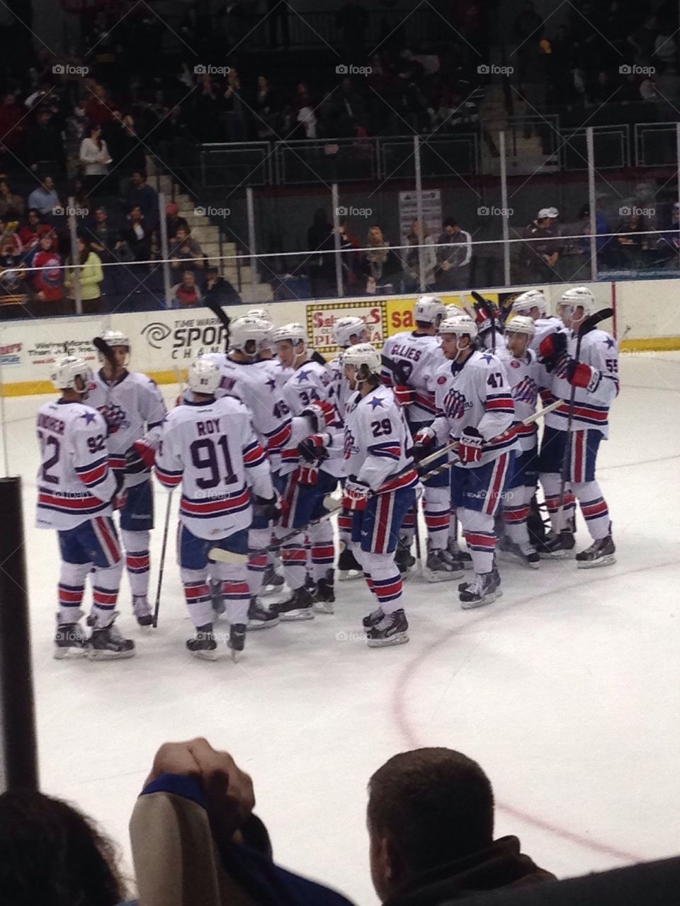 Rochester Americans after win