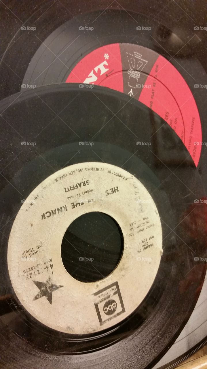 Very old 45 record