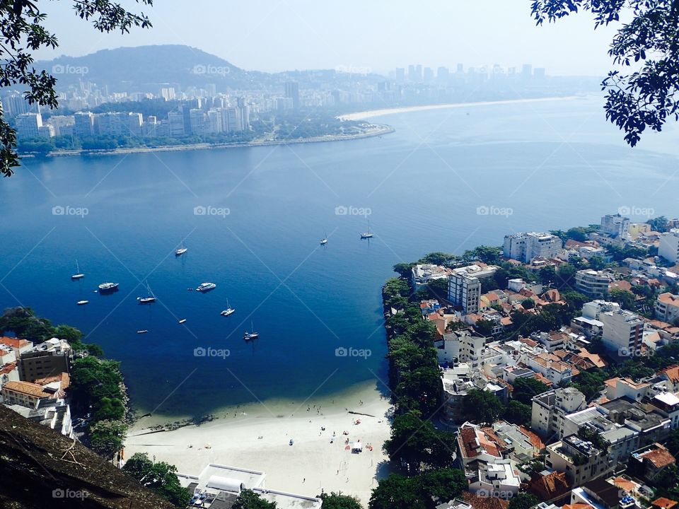 Rio de Janeiro . View from Urca