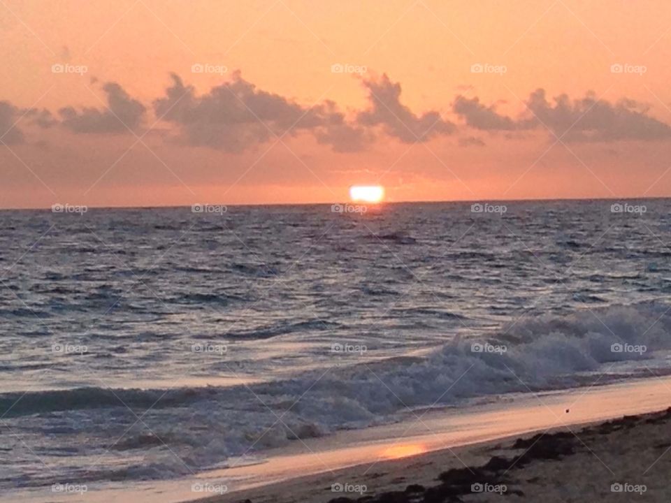 Beach sunset