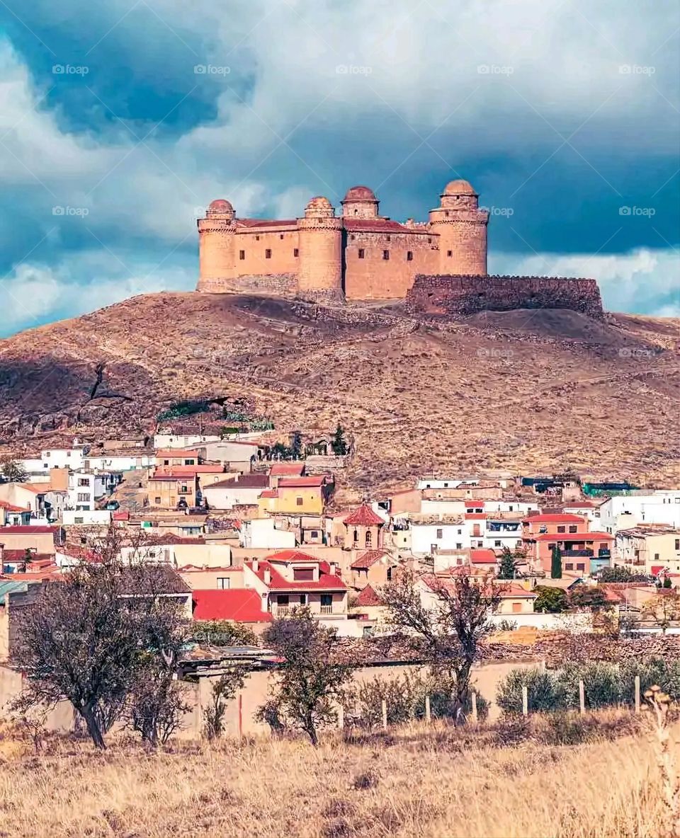Glory be to God, the magnificent and picturesque view and the natural green trees are a view that is nothing more wonderful than it