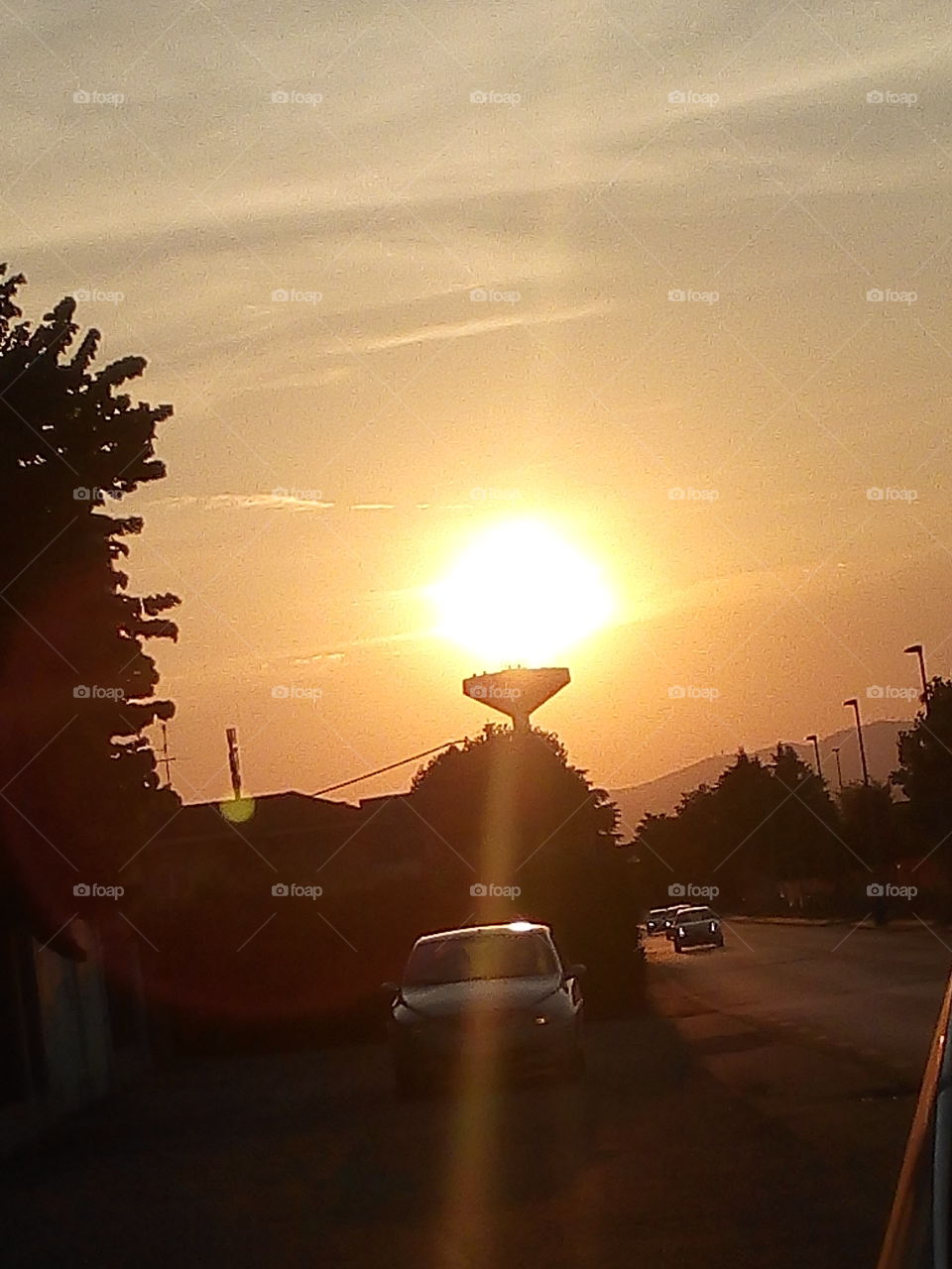 Sunset, Dawn, Sun, Evening, Landscape