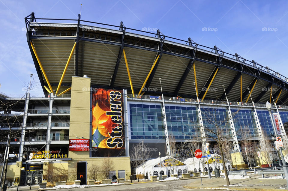 Home of the Pittsburgh Steelers Heinz Field. 