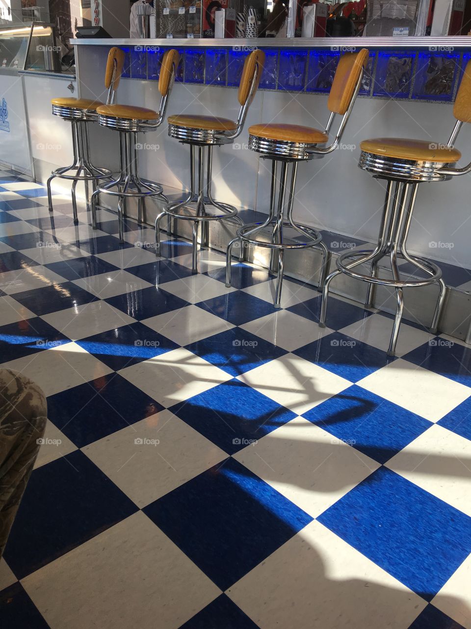 Ice cream shop attached to museum. Get your free ice cream after you take the tour.