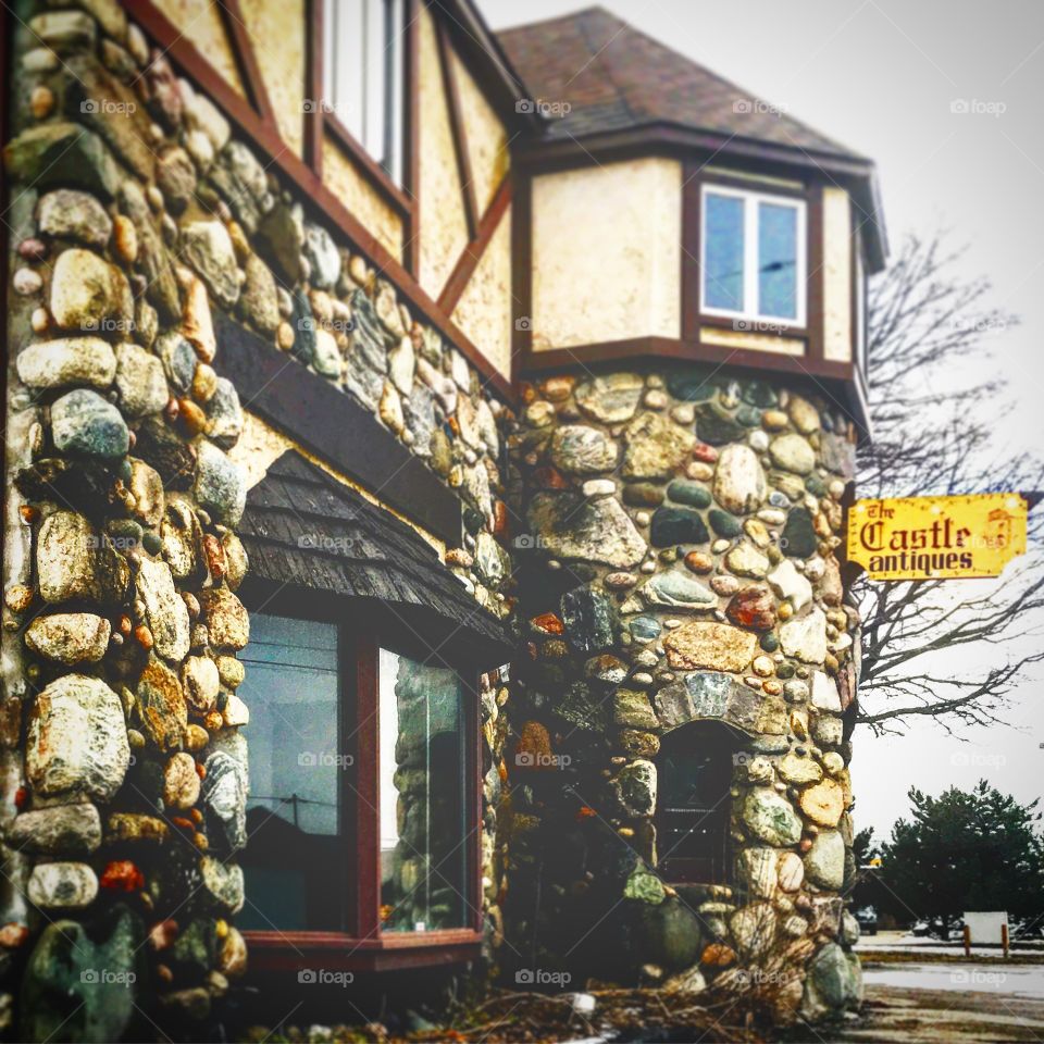 Love this old abandon stone building, the different tones are my favorite. 