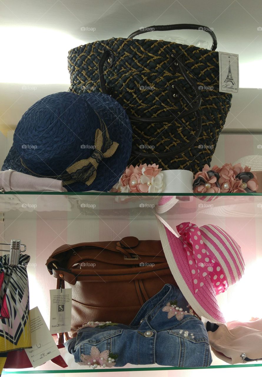hats and bags