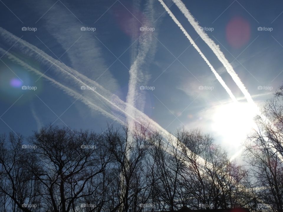 April Fool's Chemtrails I don't think so