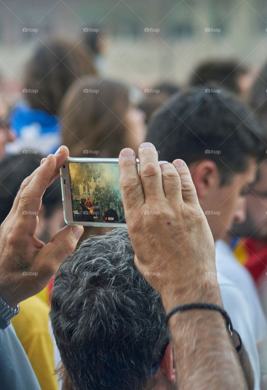 Photographing in a Festival