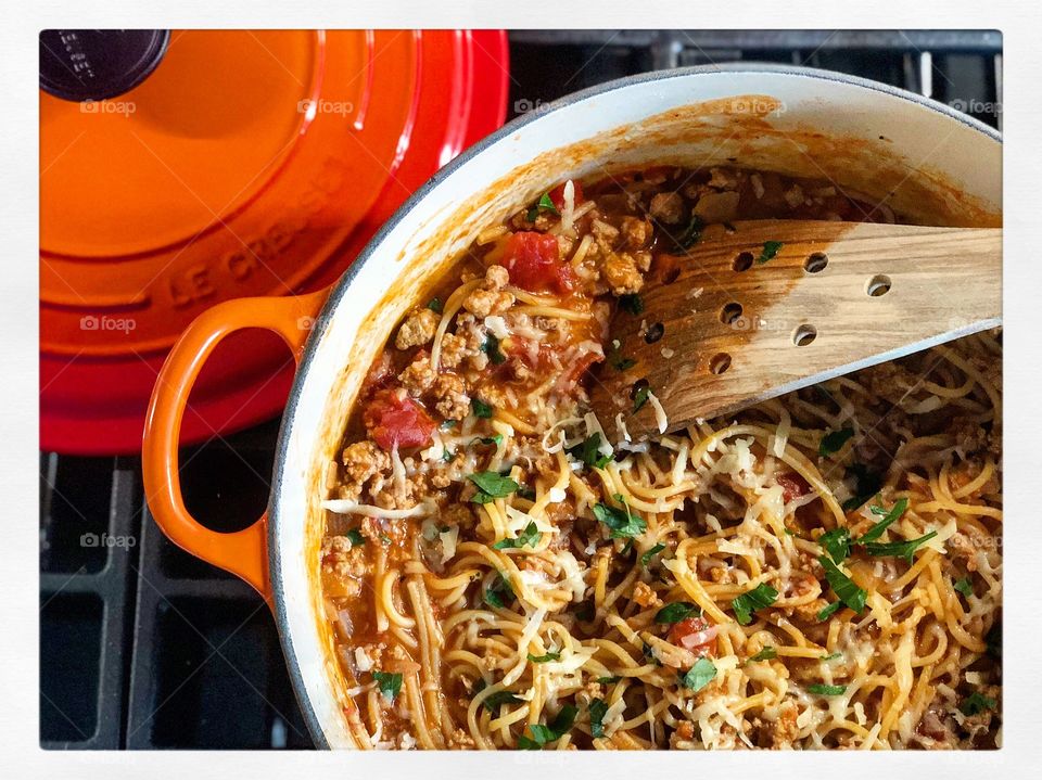 One pot spaghetti 
