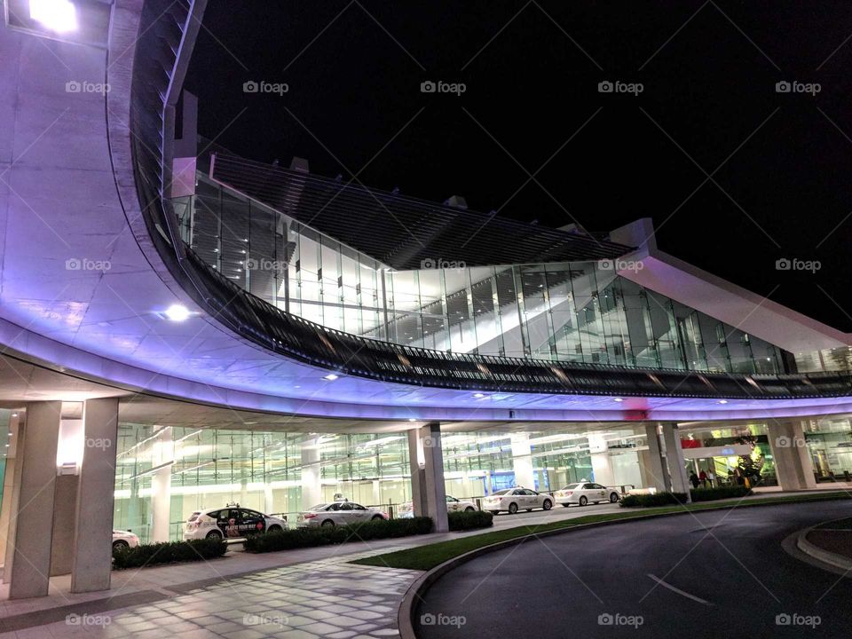 Modern airport